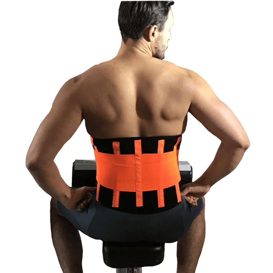 Men’s Waist Trainer Belt, Slim Sweat Belt for Abdominal Exercise, view 10