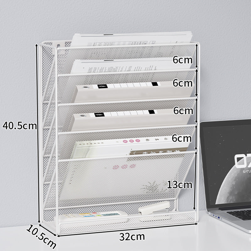 Mesh Document Organizer Rack | High & Bury