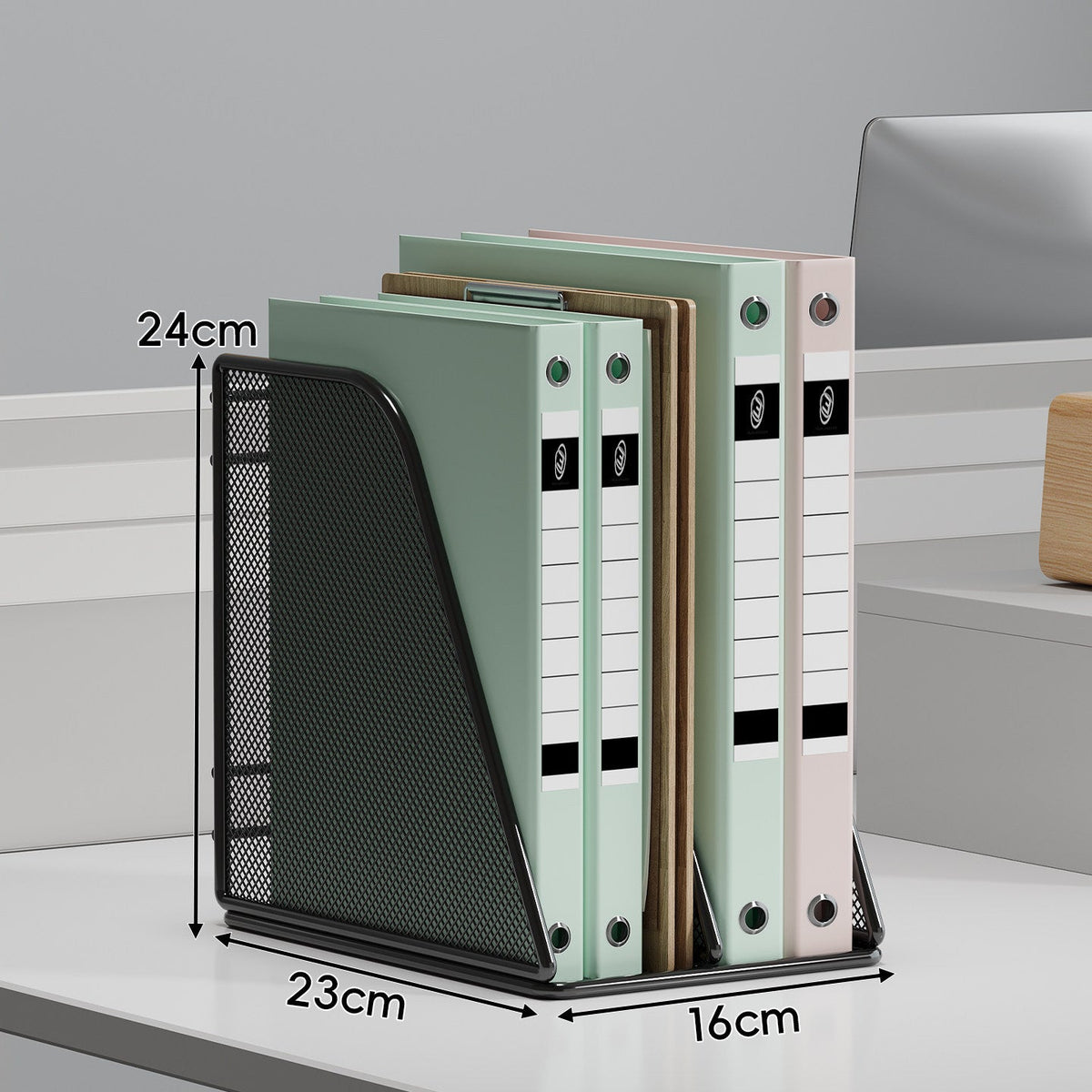 Mesh File Organizer Rack | High & Bury