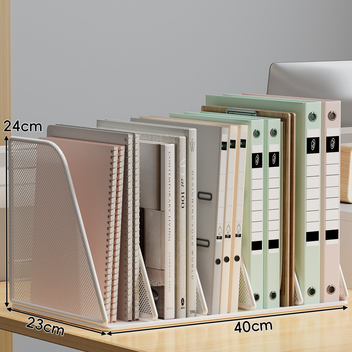 Mesh File Organizer Rack | High & Bury