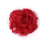 Messy Bun Fake Hair Scrunchie for a Messy Hair Style, Artificial Hair, view 14