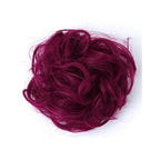 Messy Bun Fake Hair Scrunchie for a Messy Hair Style, Artificial Hair, view 16