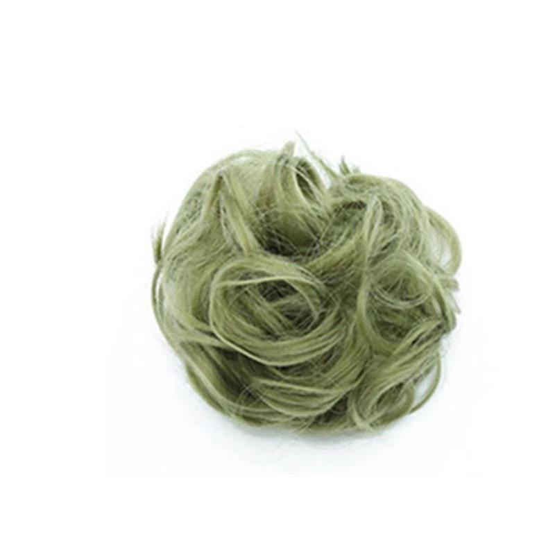Messy Bun Fake Hair Scrunchie for a Messy Hair Style, Artificial Hair, view 21