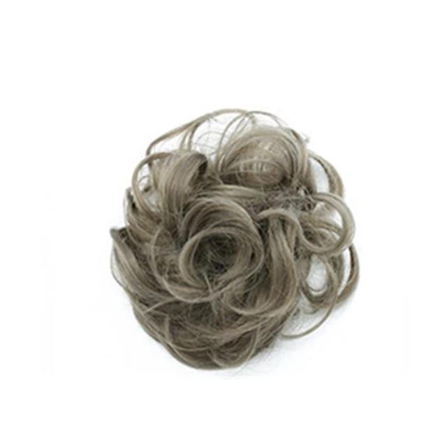 Messy Bun Fake Hair Scrunchie for a Messy Hair Style, Artificial Hair, view 33