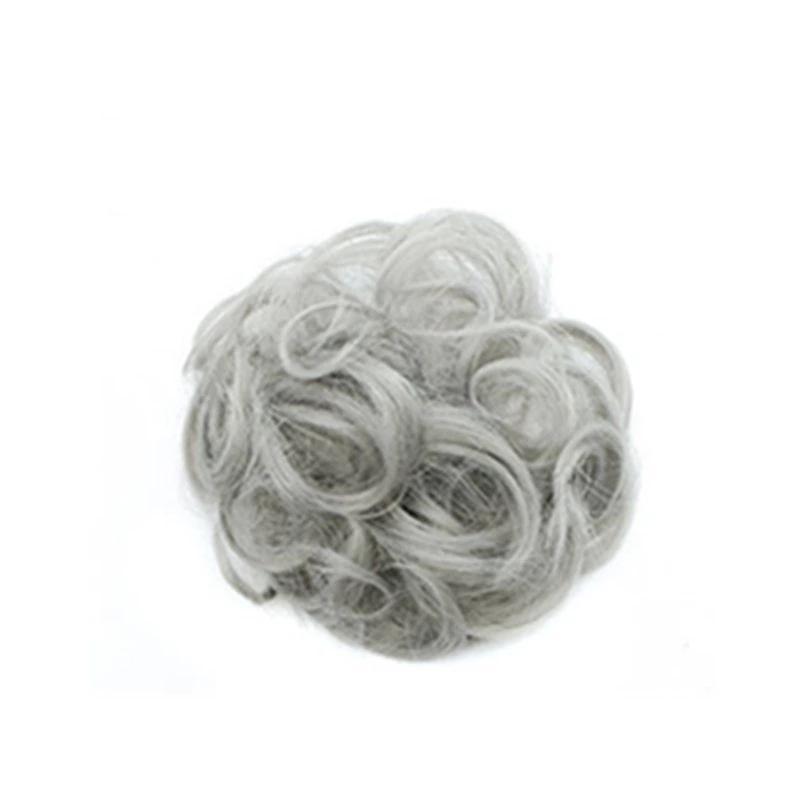 Messy Bun Fake Hair Scrunchie for a Messy Hair Style, Artificial Hair, view 34