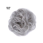 Messy Bun Fake Hair Scrunchie for a Messy Hair Style, Artificial Hair, view 5