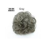 Messy Bun Fake Hair Scrunchie for a Messy Hair Style, Artificial Hair, view 6