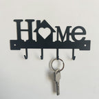 Metal Key Holder with Cat Design | High & Bury