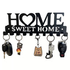 Metal Key Holder with Cat Design | High & Bury