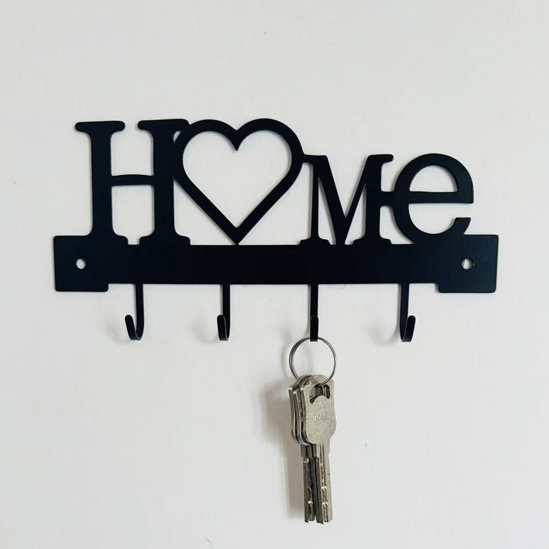 Metal Key Holder with Cat Design | High & Bury