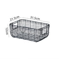 Metal Wire Storage Basket | High & Bury