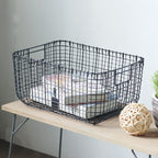 Metal Wire Storage Basket | High & Bury