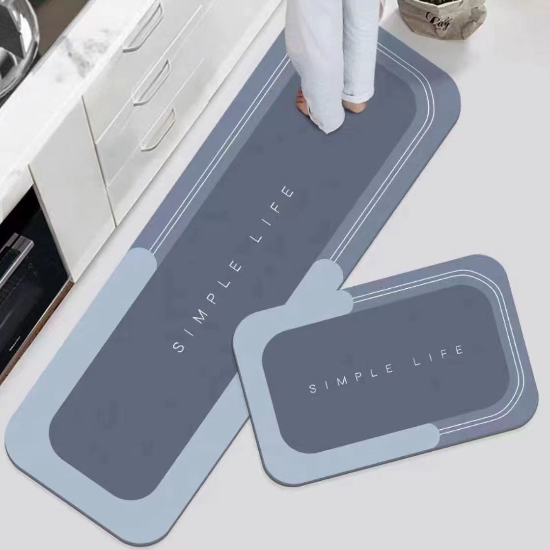 Microfiber Bath Mat | High & Bury