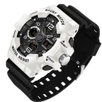 Military-Style Digital Watch, 5 Bar Water Resistance, Resin Case and Strap, view 7