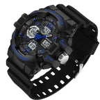 Military-Style Digital Watch, 5 Bar Water Resistance, Resin Case and Strap