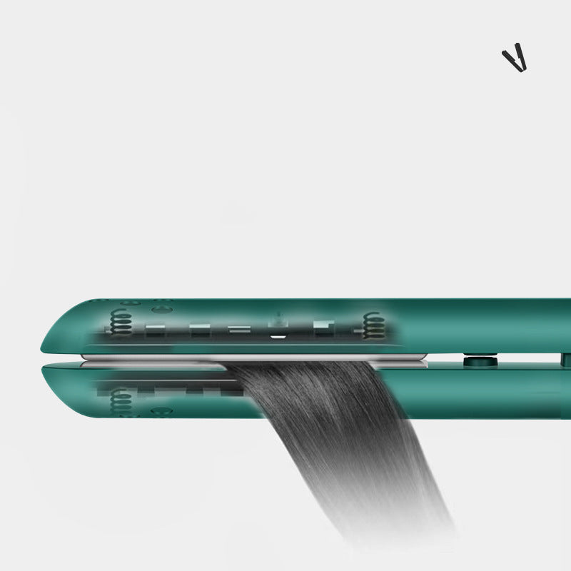 Mini 2-in-1 Ceramic Curling and Straightening Iron, 17 × 2.4 cm, view 6