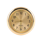 Mini Car Clock, Metal, 4 × 4cm, Electroplated Finish, for Vehicle Use, view 8