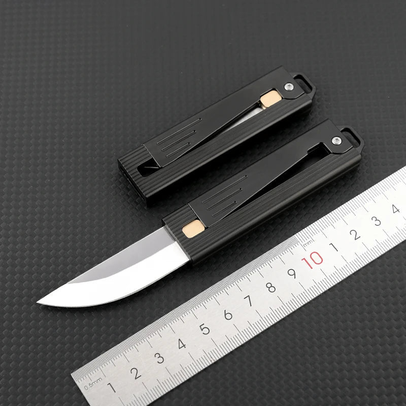 Mini Quick-Flip D2 Steel Knife, 15 cm, 5.5 cm Blade, 10 cm Handle, view 2