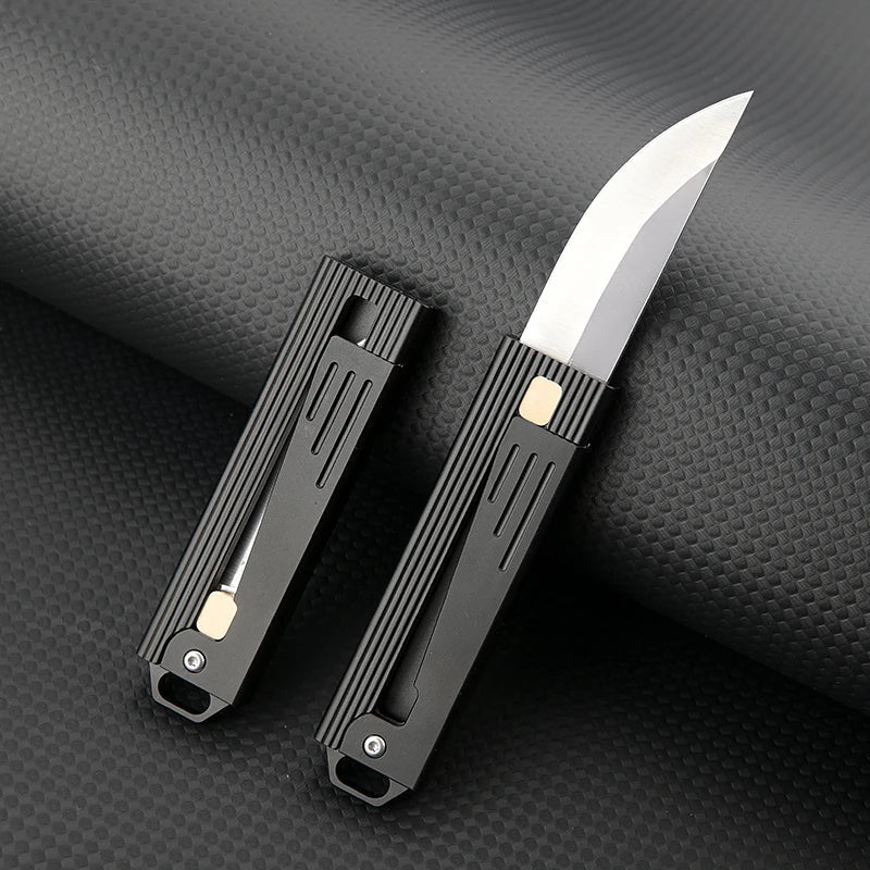 Mini Quick-Flip D2 Steel Knife, 15 cm, 5.5 cm Blade, 10 cm Handle, view 3
