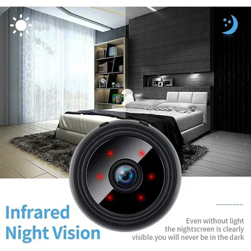 Mini Wireless Magnetic Camera, 1080p Video and Night Vision, view 5