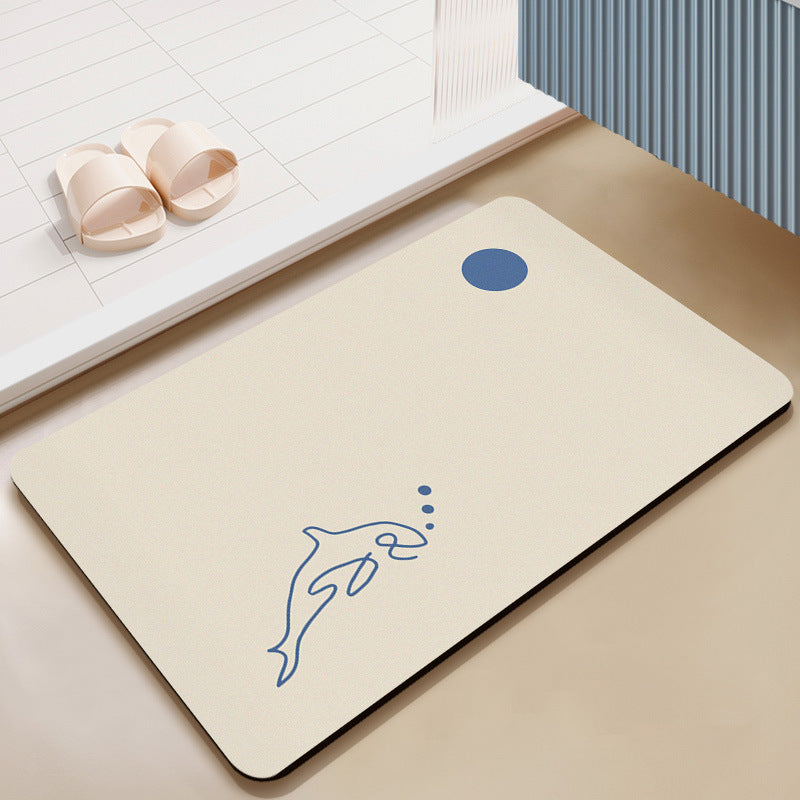 Minimalist Artistic Floor Mat | High & Bury