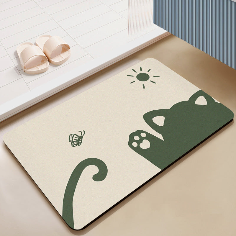 Minimalist Artistic Floor Mat | High & Bury
