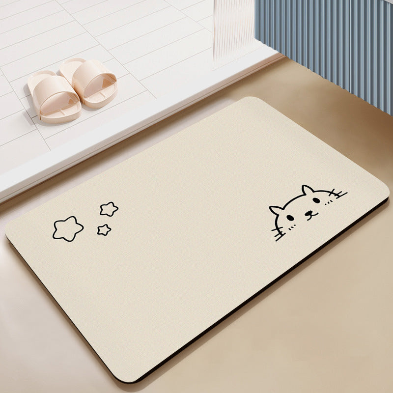 Minimalist Artistic Floor Mat | High & Bury