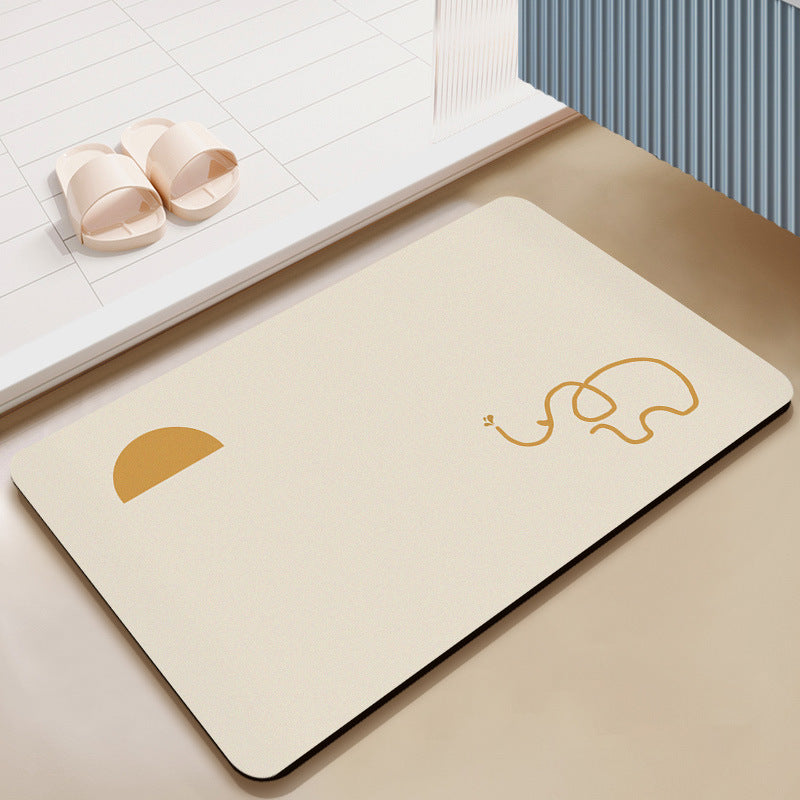 Minimalist Artistic Floor Mat | High & Bury