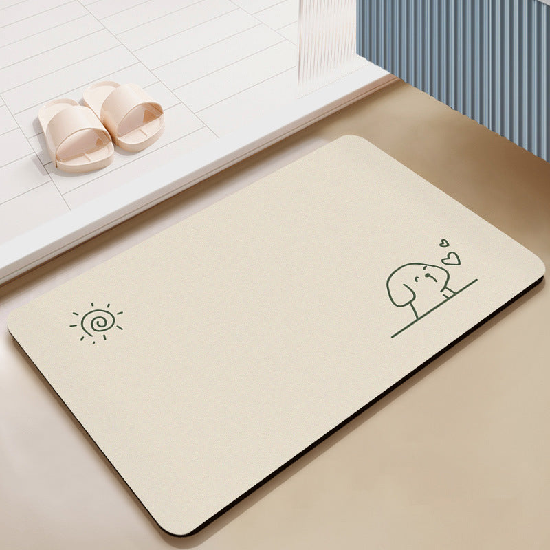 Minimalist Artistic Floor Mat | High & Bury