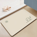 Minimalist Artistic Floor Mat | High & Bury