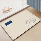 Minimalist Artistic Floor Mat | High & Bury