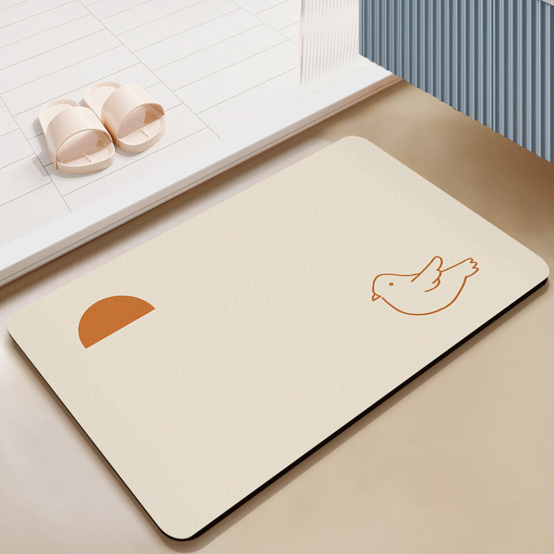 Minimalist Artistic Floor Mat | High & Bury
