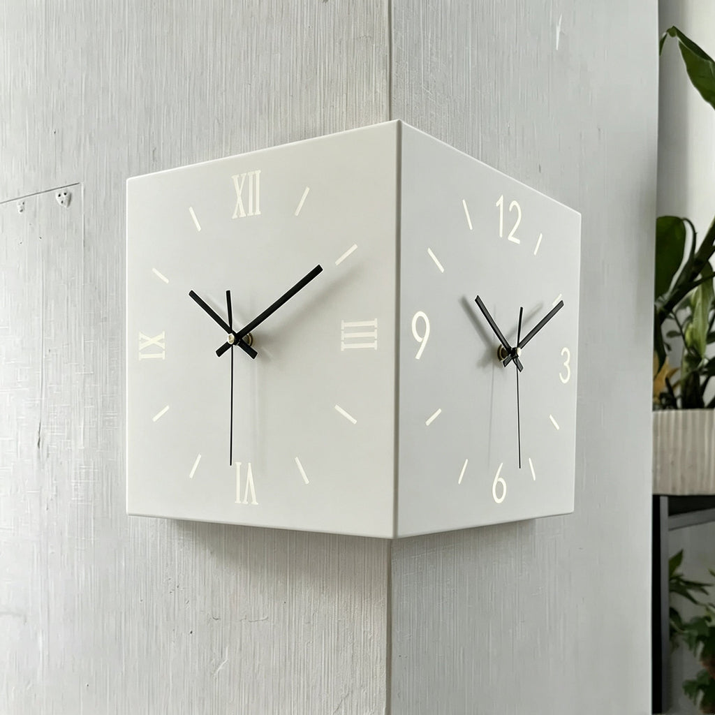 Modern 3D Wall Clock | High & Bury