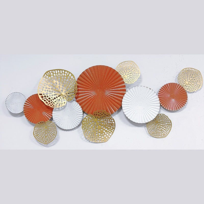 Modern Abstract Metal Wall Art Sculpture | High & Bury