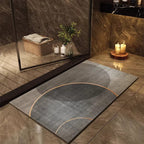 Modern Abstract Non-Slip Bath Mat | High & Bury