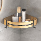 Modern Black and Brass Metal Bathroom Accessories, Individual Pieces or Sets, view 27