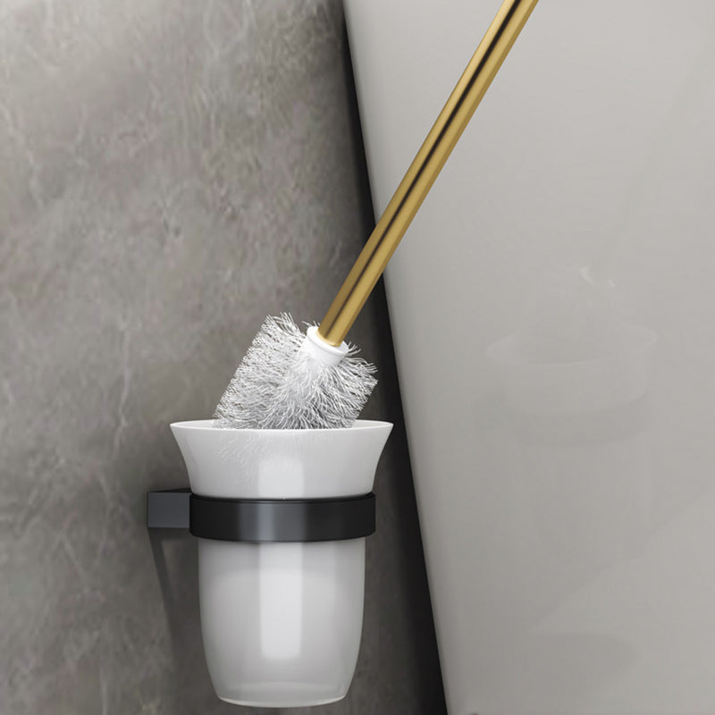 Modern Black and Brass Metal Bathroom Accessories, Individual Pieces or Sets, view 28