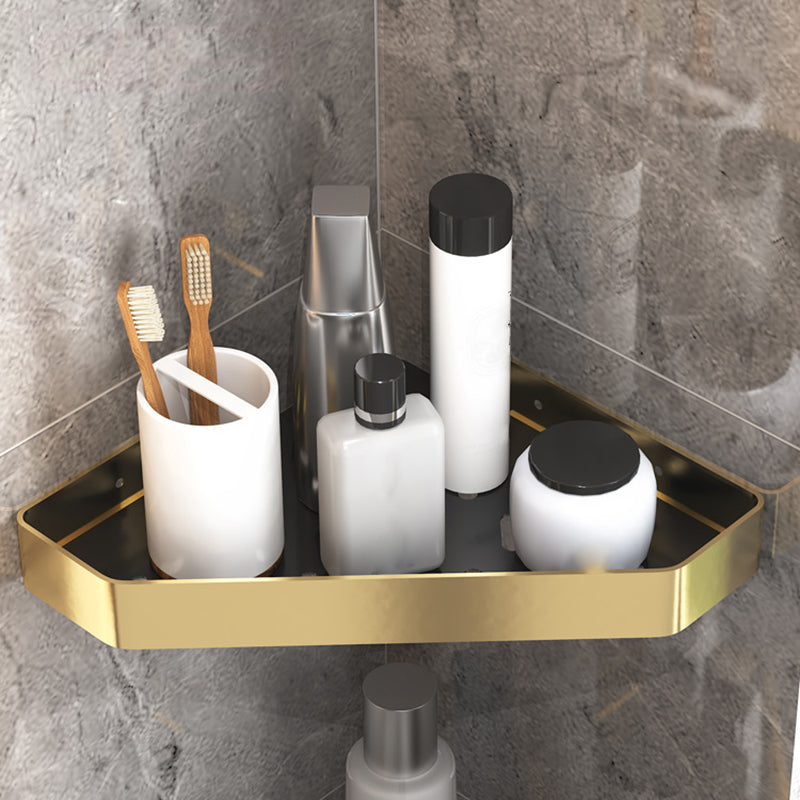 Modern Black and Brass Metal Bathroom Accessories, Individual Pieces or Sets, view 31