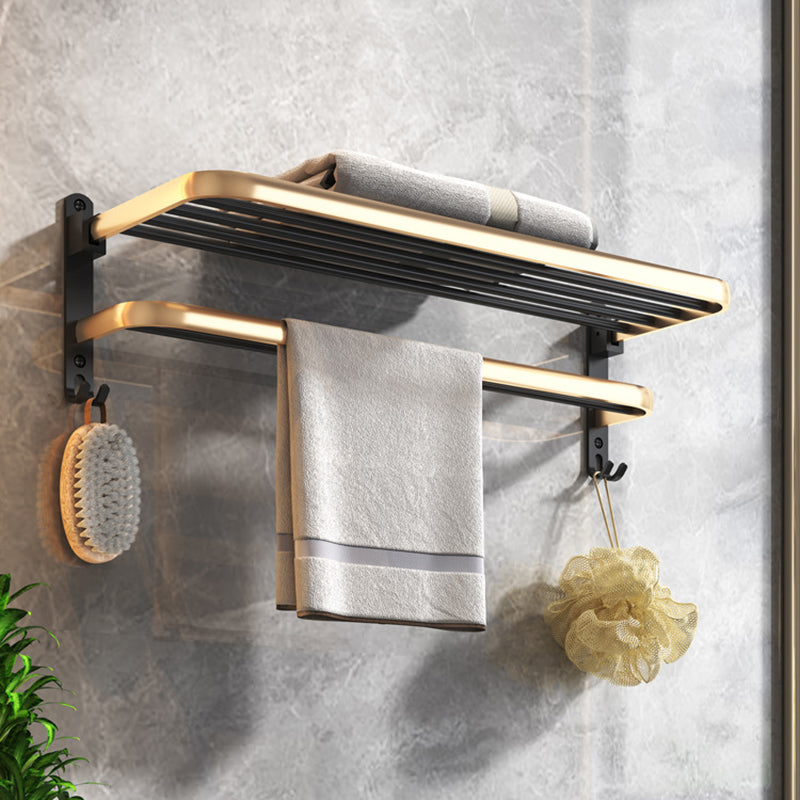 Modern Black and Brass Metal Bathroom Accessories, Individual Pieces or Sets, view 32