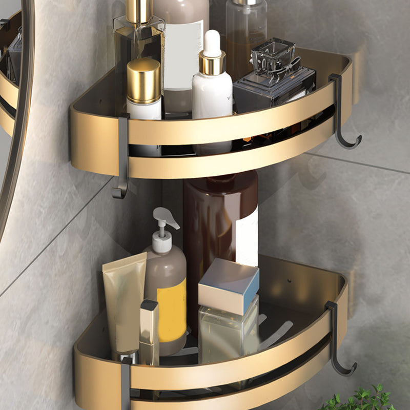Modern Black and Brass Metal Bathroom Accessories, Individual Pieces or Sets, view 33