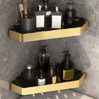 Modern Black and Brass Metal Bathroom Accessories, Individual Pieces or Sets, view 35