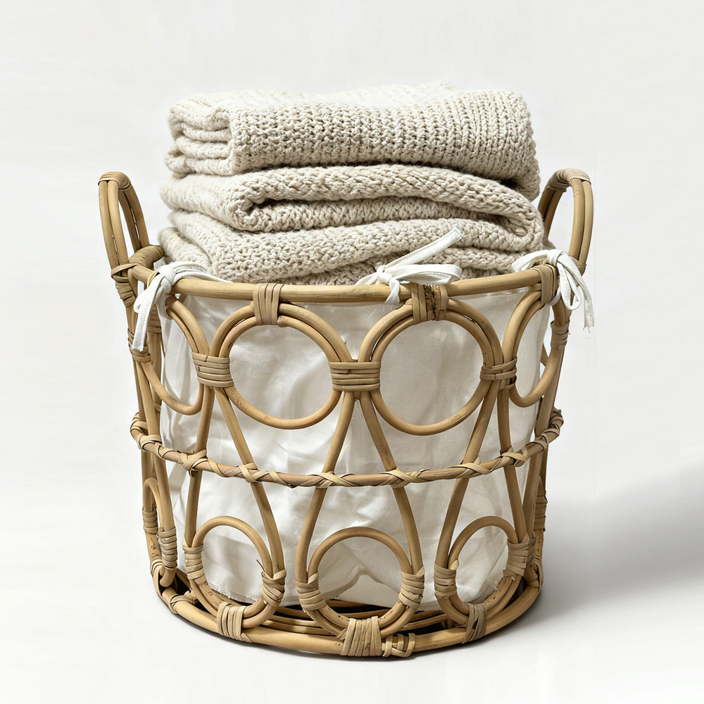 Modern Braided Storage Basket | High & Bury