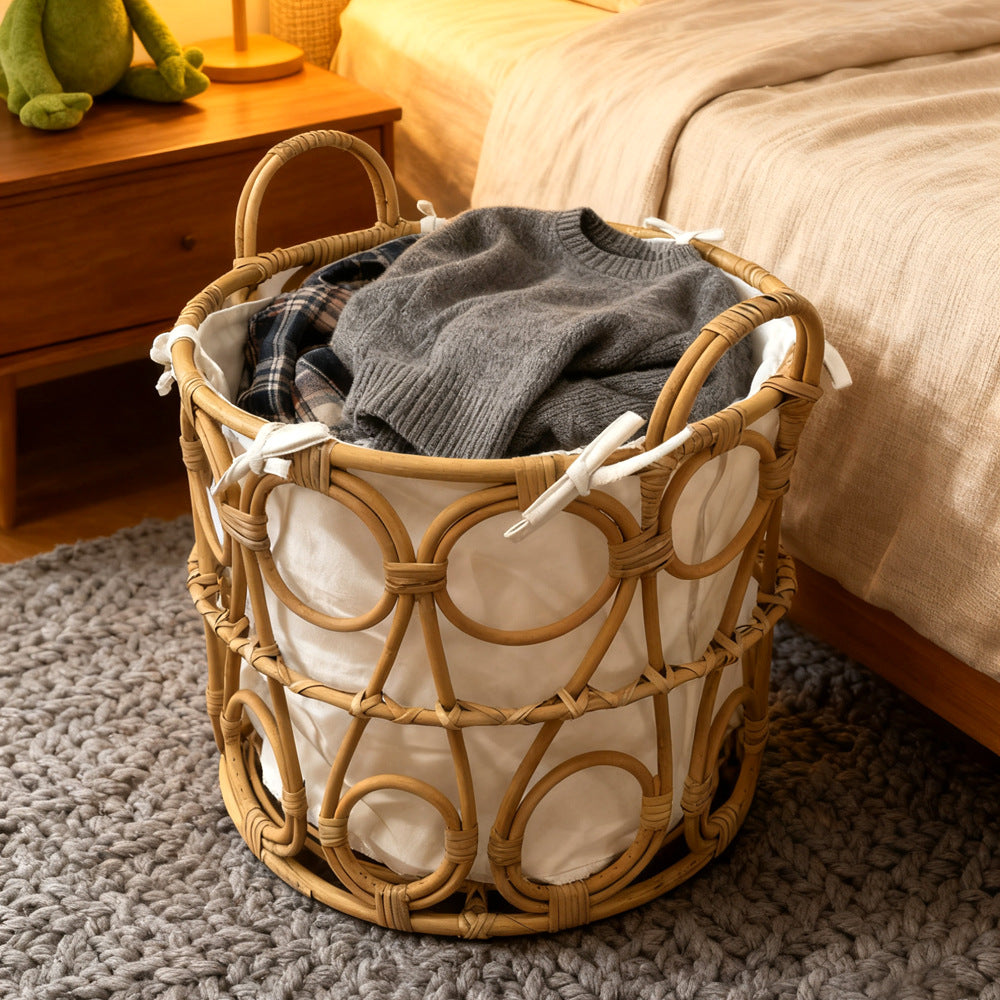 Modern Braided Storage Basket | High & Bury