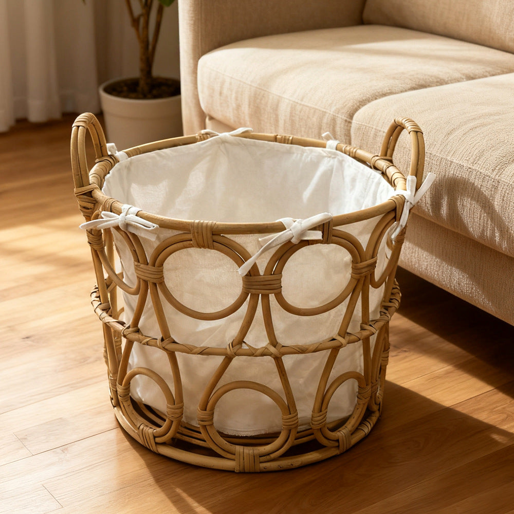 Modern Braided Storage Basket | High & Bury