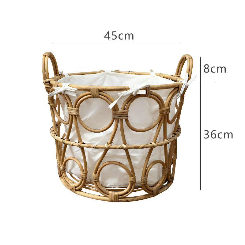Modern Braided Storage Basket | High & Bury