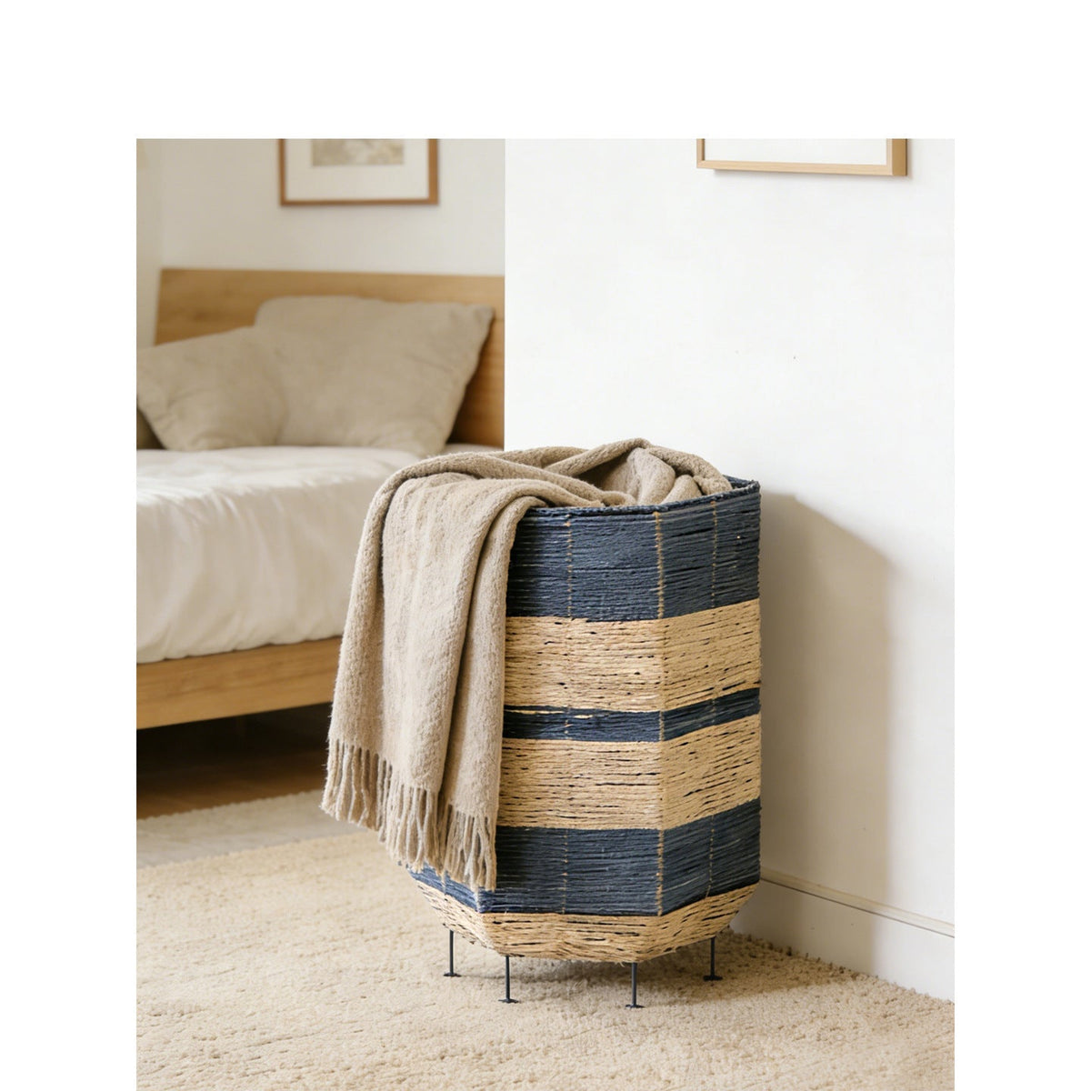 Modern Decorative Basket | High & Bury