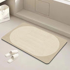 Modern Geometric Bath Mat | High & Bury