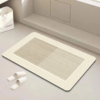Modern Geometric Bath Mat | High & Bury