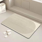 Modern Geometric Bath Mat | High & Bury