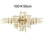 Modern Geometric Wall Clock Art | High & Bury